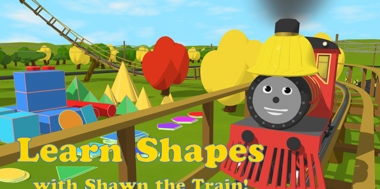 Learn Shapes with Shawn the Train! (Roller Coaster Adventure)