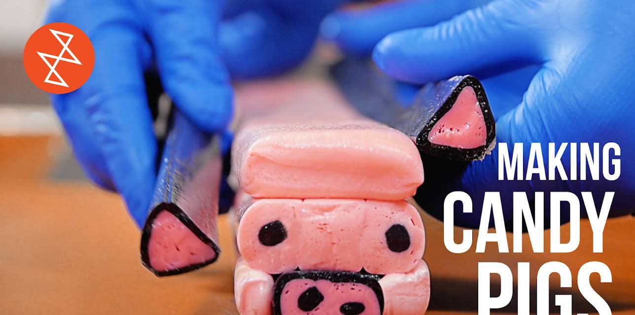 Making Candy Pigs