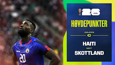 08:40: Fotball-VM 2026 Høydepunkter: Haiti–Skottland | NRK 1 | 6/14 2026