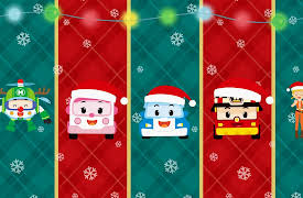 Robocar POLI Christmas Song: Santa Family