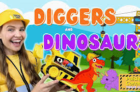 Paisley's Corner With Silly Miss Lily: Dinosaurs and Diggers