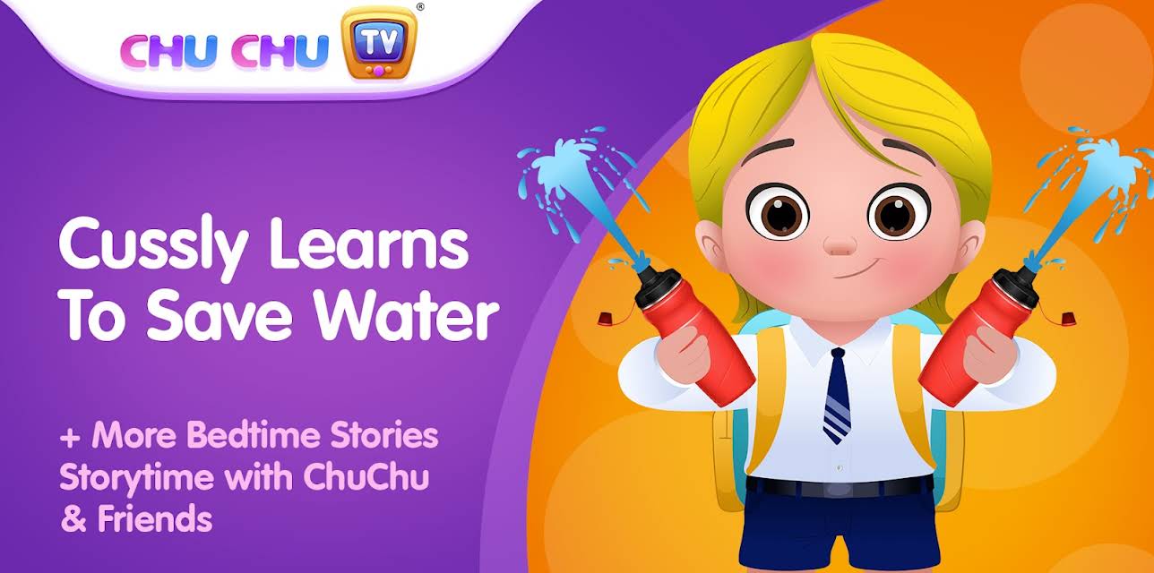 Cussly Learns to Save Water + More Bedtime Stories - Storytime with ChuChu & Friends