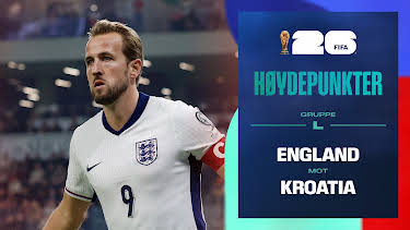 09:10: Fotball-VM 2026 Høydepunkter: England–Kroatia | NRK 1 | 6/18 2026