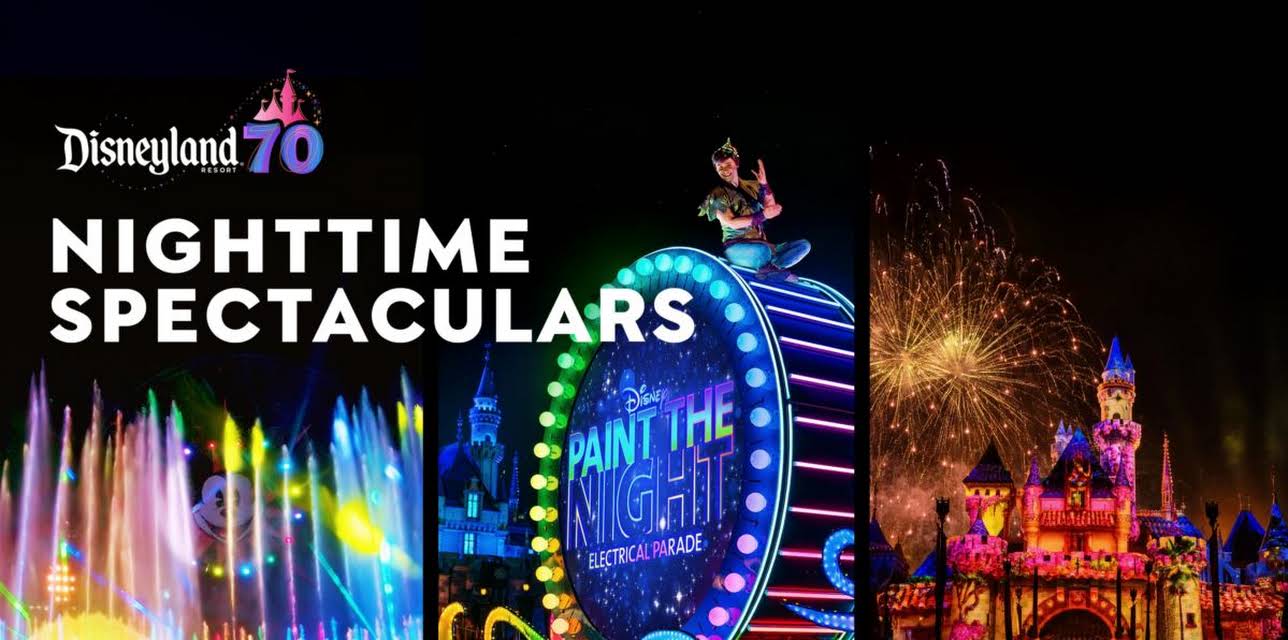70th Celebration Nighttime Spectaculars | Disneyland Resort (2025)
