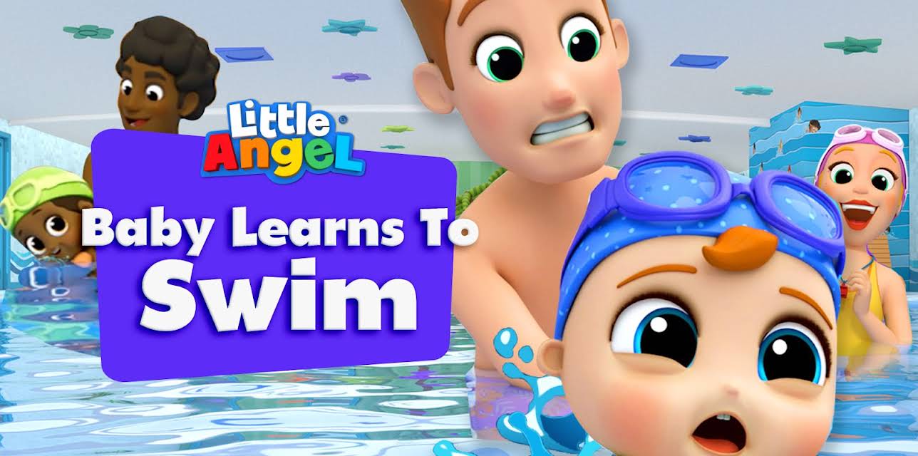 Baby Learns To Swim - Little Angel