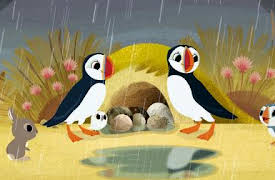 Puffin Rock: Excursión a la cueva / Caparazones vacíos / Tres son multitud