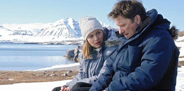 Sterne über dem Eis