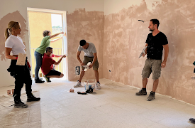 Amanda and Alan's Italian Job: The Dining Room