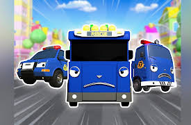 Tayo Rescue Team Cartoon for Kids: Blue Rescue Team! Clear the Blocked Road!