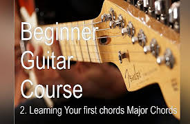 Beginner Guitar Course: Learning Your first chords - Major Chords A, D and E