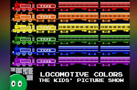 The Kids' Picture Show: Locomotive Colors - The Kids' Picture Show