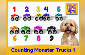 Brain Candy TV: Counting Monster Trucks Part 1 - 1 to 10