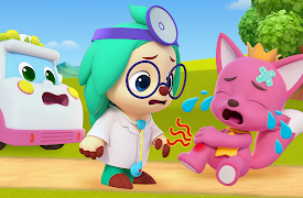 Pinkfong! Hogi's Hospital Play: Outdoor Boo Boo