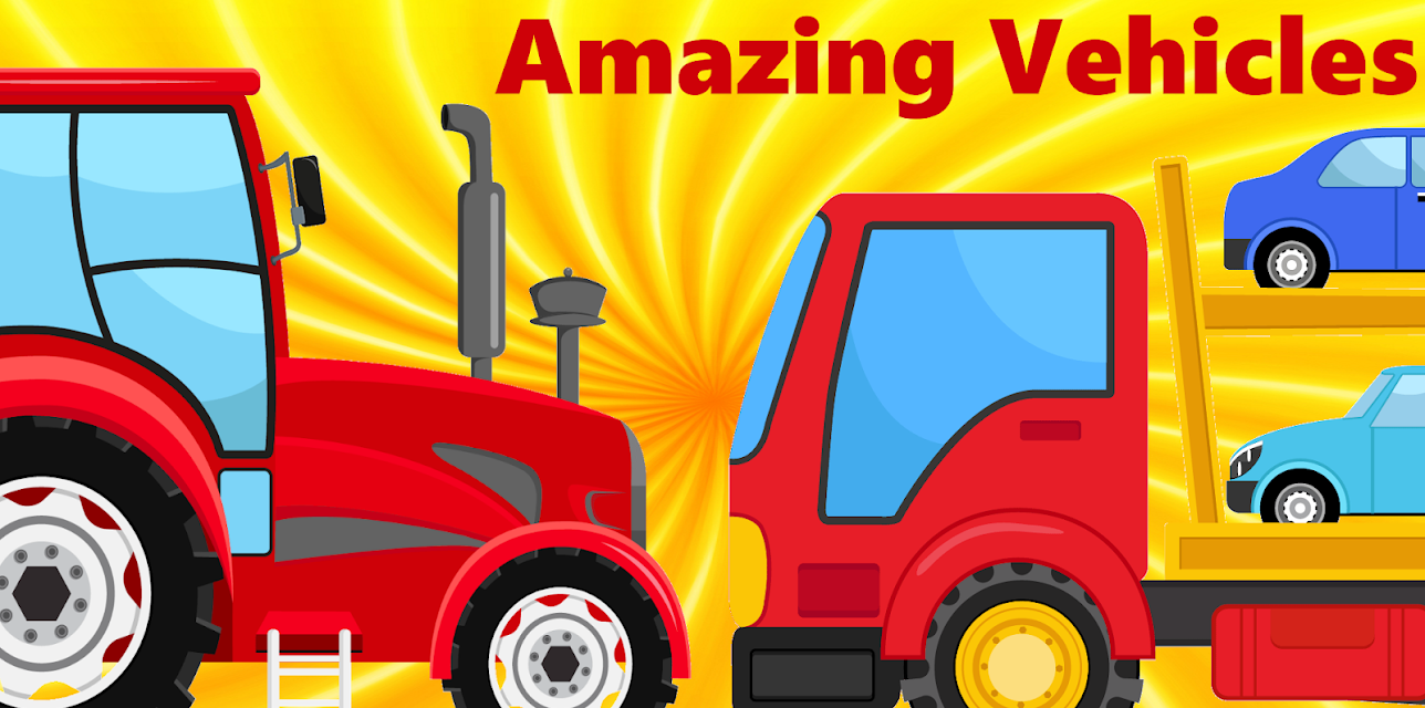 Amazing Vehicles - Learning Street Vehicles Video For Kids