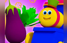 Bob the Train: Nursery Rhymes and Kids Songs: Bob The Train - Learn About Vegetables