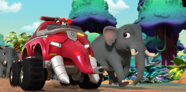 16:35: Paw Patrol: Jungelvalpene redder de store, store dyrene | NRK Super | 1/26 2026