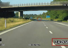 Fångat på polisens kamera Danmark