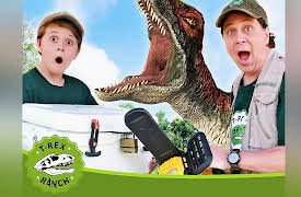Dinosaur Quests with The Park Rangers by T-Rex Ranch: Dinosaur Raptor Cam!