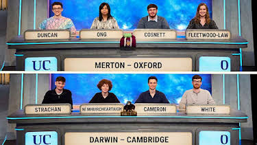8:30 PM: University Challenge | BBC Two | 3/30 2026