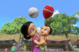 Mäktige lille Bheem: Röd ballong