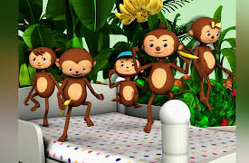 Nursery Rhymes and Kids Songs by Little Baby Bum: Five Little Monkeys