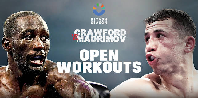 Riyadh Season Card: Crawford vs. Madrimov - Open Workouts (2024)