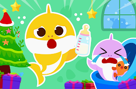 Pinkfong! Baby Shark Babysits: Baby Shark Babysits on Christmas