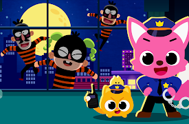 Pinkfong Police Game: Catch the Thief in the City!