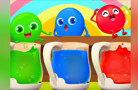 BabyBus Nursery Rhymes & Kids Songs - Yummy Foods: Five Little Candies - Colors Song