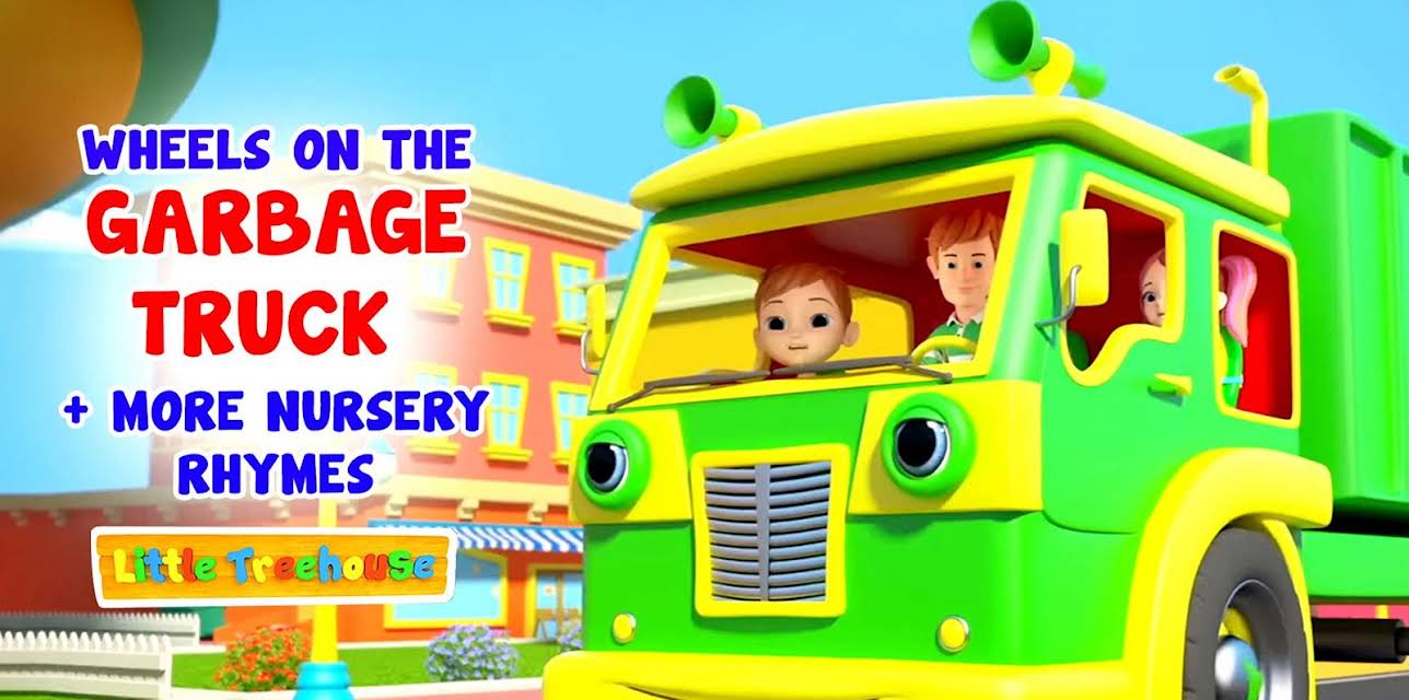 Wheels On The Garbage Truck + More Nursery Rhymes - Little Treehouse (2022)