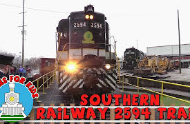 Trains for Kids: Southern Railway 2594 Train