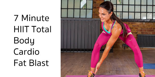7 Minute HIIT Total Body Cardio Fat Blast (2015)