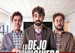 Lo dejo cuando quiera