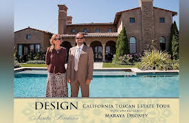 Design Santa Barbara: California Tuscan Estate Tour with Maraya Droney
