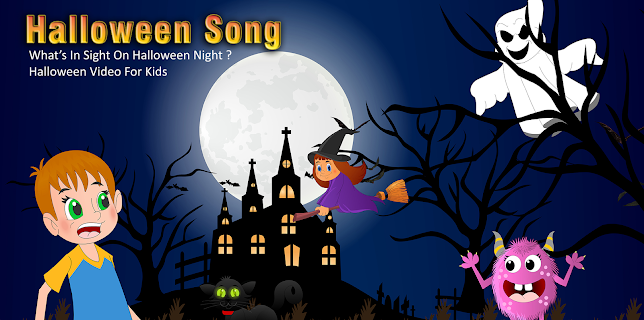 Halloween Song - What's In Sight On Halloween Night ? - Halloween Video For Kids