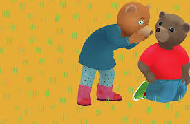 Little Brown Bear: Painting Daddy Bear's van