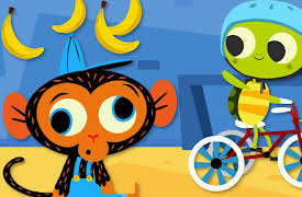 Mr. Monkey, Monkey Mechanic - Super Simple: Young Turtle's Topsy-Turvy Bicycle Trouble