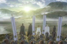 La heroica leyenda de Arslan: La noche antes de la salida