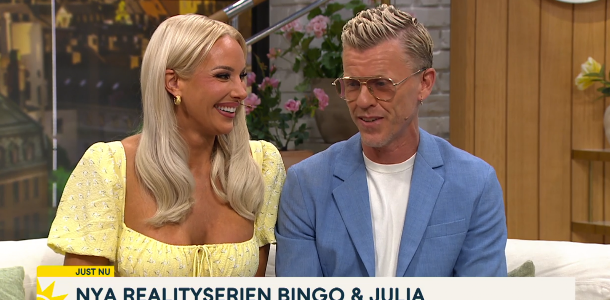 Julia Franzén och Bingo Rimér får egen reality-serie: "vår image är förstörd"
