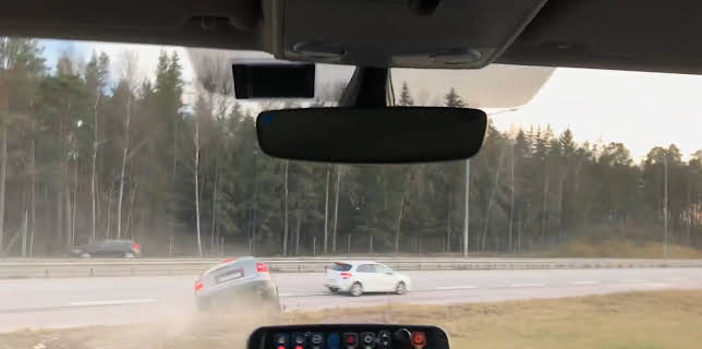 Fångat på polisens kamera