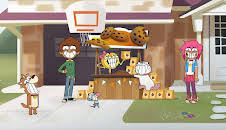 Boy Girl Dog Cat Mouse Cheese