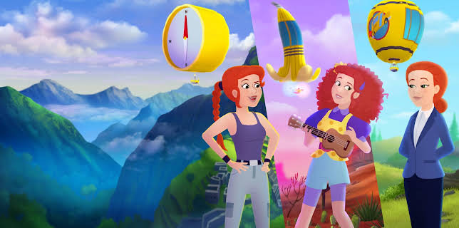 Den magiska skolbussen på nya äventyr: Fröken Frizzle gånger tre (2020)