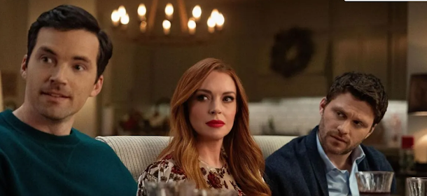 Lindsay Lohan stars in holiday rom-com "Our Little Secret"