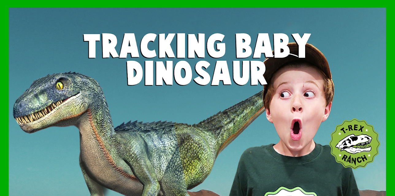 Tracking Baby Dinosaur T-Rex Ranch