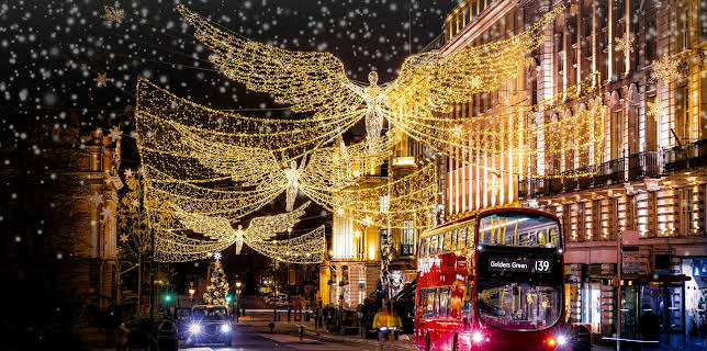 The Oxford Street Christmas Lights: Then & Now