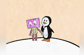 ROOKIE ROBOT Explores the World: Huiii - Rookie and the Penguin