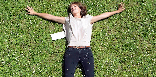 Auf der anderen Seite ist das Gras viel grüner