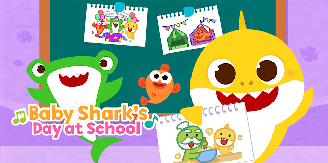 Baby Shark's Day at School