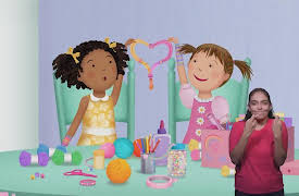 Pinkalicious & Peterrific (ASL), Volume 1: Friendship Bracelets/The Upside Down O Matic (ASL)