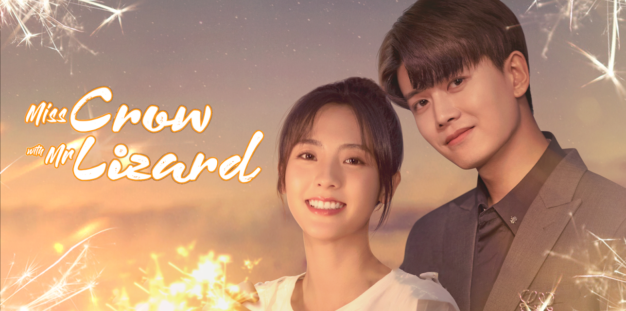 Miss Crow with Mr. Lizard